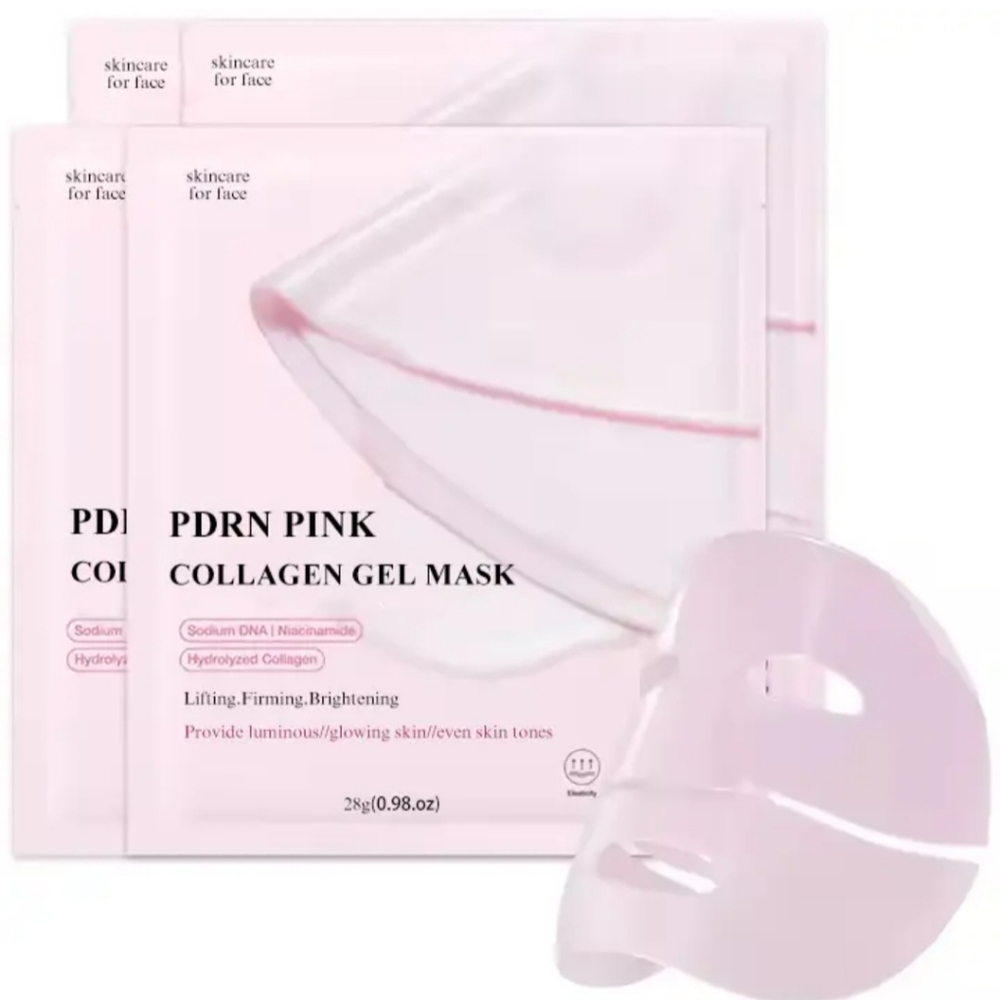 2x Pink Collagen Gel Mask